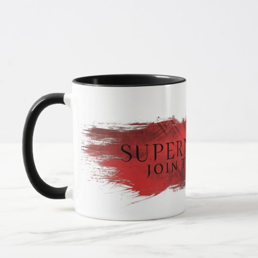Bovennatuurlijke "Join the Hunt" Red Splash Mok (Links)