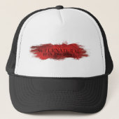 Bovennatuurlijke "Join the Hunt" Red Splash Trucker Pet (Voorkant)