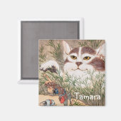 Bovennatuurlijke Kat Magneet (Voorkant / Achterkant)