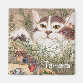 Bovennatuurlijke Kat Magneet (Voorkant)