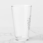 Bovennatuurlijke typografie Pentagram Glas (Rechts)