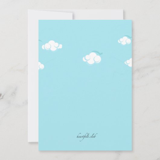 Bovenop de uitnodiging voor de World Trunk Party (Achterkant)