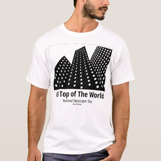 Bovenop het wereldlicht t-shirt (Voorkant)