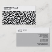 Bovenpaneel - Abstracte tekening 02 Visitekaartje (Voorkant / Achterkant)