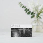 Bovenpaneel - Autumn Road Visitekaartje (Staand voorkant)