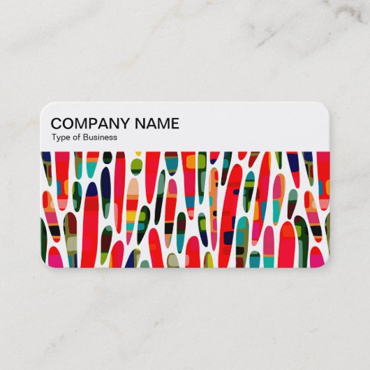 Bovenpaneel - Collaged Color Splash 150222 Visitekaartje (Voorkant)