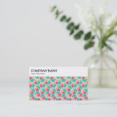 Bovenpaneel - Hexagon Patroon 02 Visitekaartje (Staand voorkant)