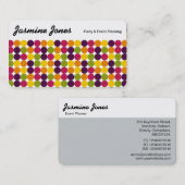 Bovenpaneel - Kleurenspots 03 Visitekaartje (Voorkant / Achterkant)