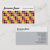 Bovenpaneel - Kleurenspots 03 Visitekaartje (Voorkant / Achterkant)