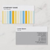 Bovenpaneel - Kleurenstrips 02 Visitekaartje (Voorkant / Achterkant)