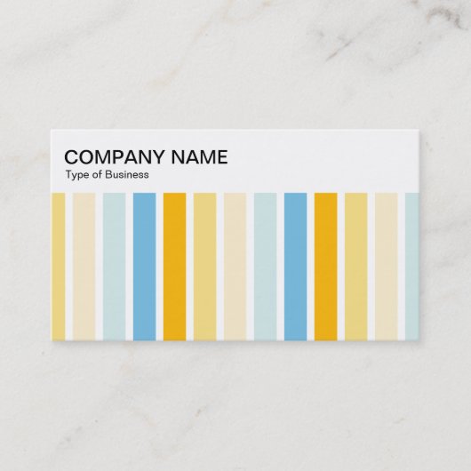 Bovenpaneel - Kleurenstrips 02 Visitekaartje (Voorkant)