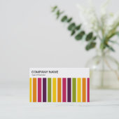 Bovenpaneel - Kleurenstrips 03 Visitekaartje (Staand voorkant)