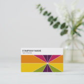 Bovenpaneel - Kleursegmenten 02 Visitekaartje (Staand voorkant)