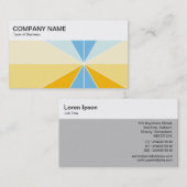 Bovenpaneel - Kleursegmenten 04 Visitekaartje (Voorkant / Achterkant)