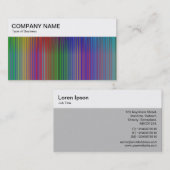 Bovenpaneel - Spectrumlijnen Visitekaartje (Voorkant / Achterkant)