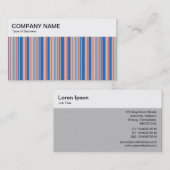 Bovenpaneel - Stripes 310515 (011) Visitekaartje (Voorkant / Achterkant)