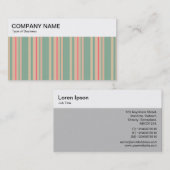Bovenpaneel - Stripes 310515 (07) Visitekaartje (Voorkant / Achterkant)