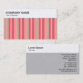 Bovenpaneel - Stripes 310515 (08) Visitekaartje (Voorkant / Achterkant)