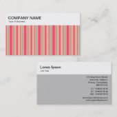 Bovenpaneel - Stripes 310515 (09) Visitekaartje (Voorkant / Achterkant)