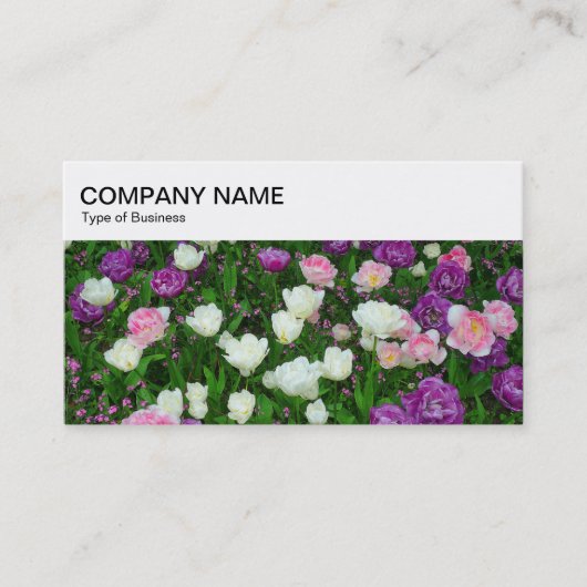 Bovenpaneel - TulpenVisitekaartje Visitekaartje (Voorkant)