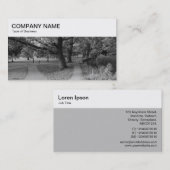 Bovenpaneel - Visitekaartje met twee paden (Voorkant / Achterkant)