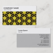 Bovenpaneel - Visitekaartje van het strijkpatroon  (Voorkant / Achterkant)