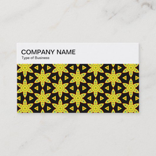 Bovenpaneel - Visitekaartje van het strijkpatroon  (Voorkant)