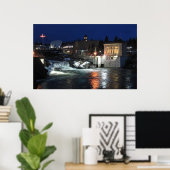 BOVENSTAANDE HERFSTEN VAN SPOKANE RIVER POSTER (Thuiskantoor)