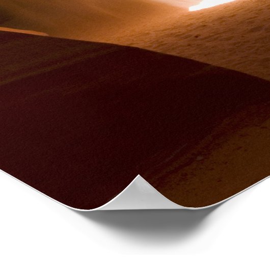 Bovenste Antelope Canyon, Page, Arizona Poster (Hoek)