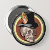  bovenste Button van de schedel (Voorkant /achterkant)