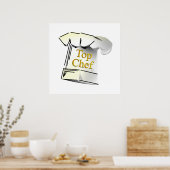 Bovenste Chef Poster (Keuken)
