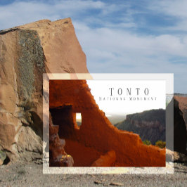 Bovenste Cliff Dwelling, Tonto National Monument ( Briefkaart