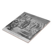 Bovenste dek van het 'Unite'-ziekenhuis, aangeslot Tegeltje (Zijkant)