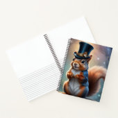 bovenste eekhoorn notitieboek (Binnen)