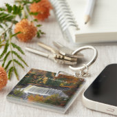 Bovenste en onderste Tahquamenon Herfst acrylsleut Sleutelhanger (Voorkant Rechts)