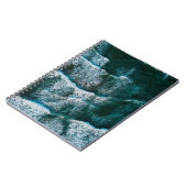 Bovenste foto van het uitzicht van het waterlichaa notitieboek (Linkerzijde)