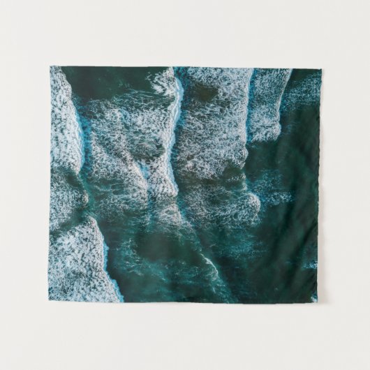 Bovenste foto van het uitzicht van het waterlichaa wandkleed (Voorkant (horizontaal))