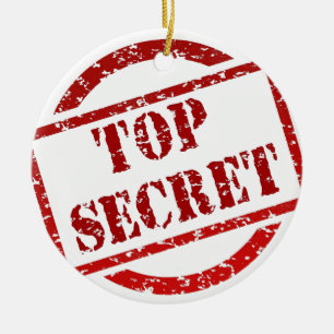 Bovenste geheim Afbeelding Keramisch Ornament