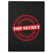 Bovenste geheime oude stijl klembord (Achterkant)