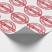 Bovenste geheime zegel cadeaupapier (Hoek)