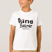Bovenste hat Ring Bearer T-shirt (Voorkant)