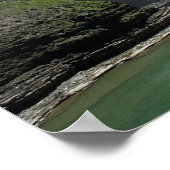 Bovenste Herfst bij Letchworth Poster (Hoek)