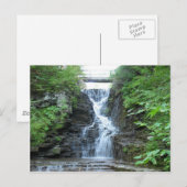 Bovenste Herfst karnemelk Ithaca, NY Briefkaart (Voorkant / Achterkant)