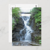 Bovenste Herfst karnemelk Ithaca, NY Briefkaart (Voorkant / Achterkant)