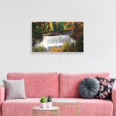 Bovenste Herfst Tahquamenon Canvas Afdruk (Insitu (Woonkamer))