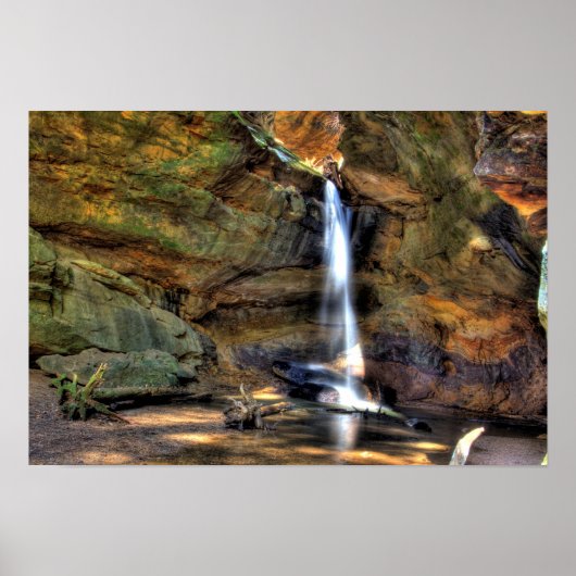 Bovenste Herfsten, Conkle's Hollow, Ohio Poster (Voorkant)