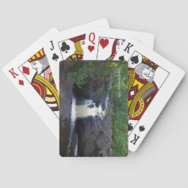 Bovenste Herfsten met geheugenpennen Pokerkaarten