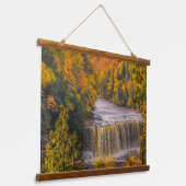 Bovenste Herfsten met volledige kleuren Hangend Wandkleed (Gebogen)