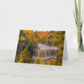 Bovenste Herfsten met volledige kleuren Kaart (Voorkant)