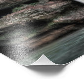 Bovenste Herfsten, Oude grot van het Man, Hocking  Foto Afdruk (Hoek)